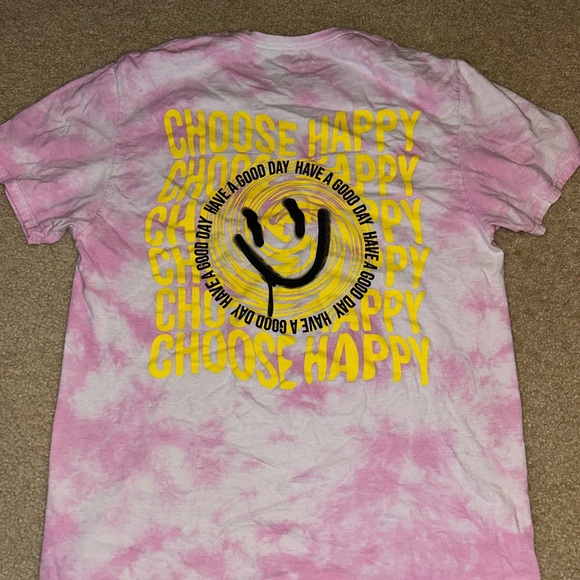 Chemistry Pink Tie-Dye Tee - Picture 3 of 3